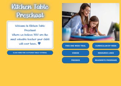 Visit Our Kitchen Table Preschool Website